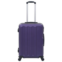 Set Trolley a Custodia Rigida 3 pz Viola in ABS cod mxl 76067