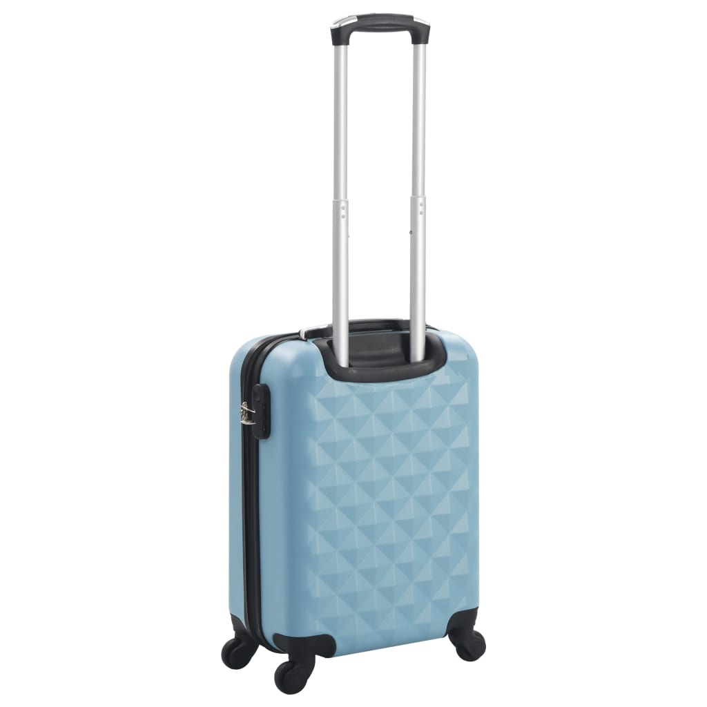 Trolley a Custodia Rigida Blu ABS 91894
