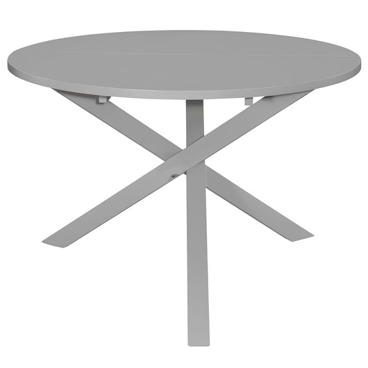 Tavolo da Pranzo Grigio 120x75 cm in MDF 247633