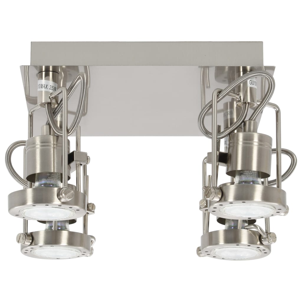 Faretto a 4 Vie Argento GU10 281447