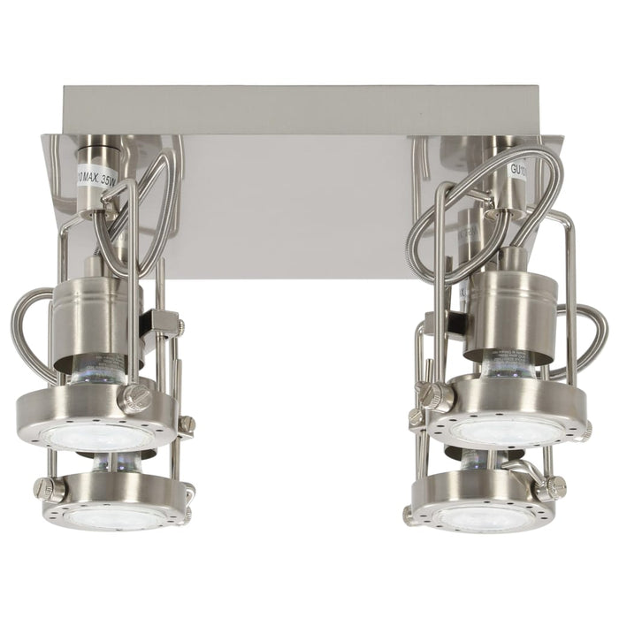 Faretto a 4 Vie Argento GU10 281447