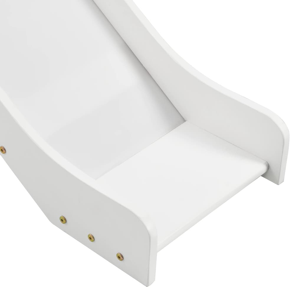 Letto a Castello per Bambini Scivolo e Scala in Pino 97x208cm 282709