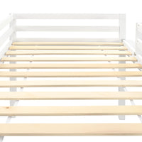 Letto a Castello per Bambini Scivolo e Scala in Pino 97x208cm 282713