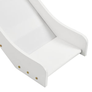 Letto a Castello per Bambini Scivolo e Scala in Pino 97x208cm 282713