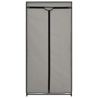 Armadio Grigio 75x50x160 cm 282440