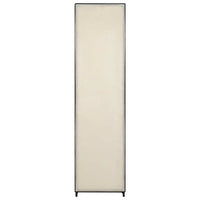 Guardaroba con 4 Scomparti Crema 175x45x170 cm 282447