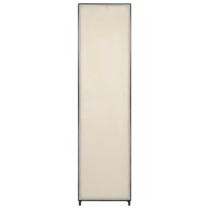 Guardaroba con 4 Scomparti Crema 175x45x170 cm 282447