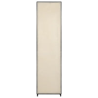 Guardaroba con 4 Scomparti Crema 175x45x170 cm cod mxl 66118
