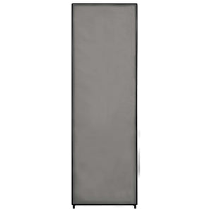 Armadio Grigio 87x49x159 cm in Tessuto cod mxl 78082