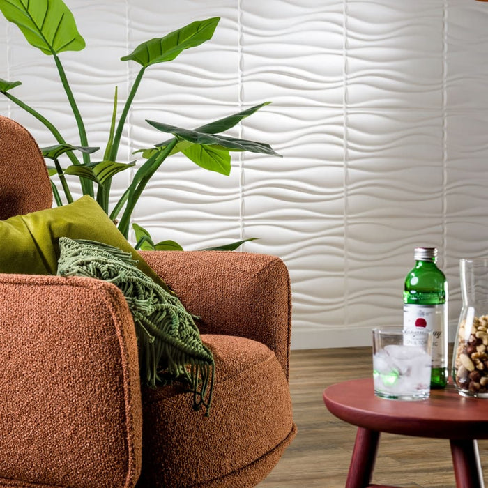 WallArt 24 pz Pannelli Murali 3D GA-WA04 Waves 276196