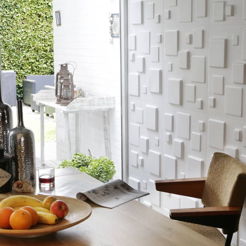 WallArt 24 pz Pannelli Murali 3D GA-WA09 Squares  cod mxl 11493