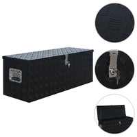 Scatola in Alluminio 1085x370x400 mm Neracod mxl 127524