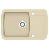 Lavello da Cucina in Granito Vasca Singola Beige cod mxl 34987