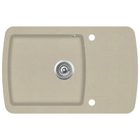 Lavello da cucina monovasca 78 x 50 cm granito beige 02_0002337