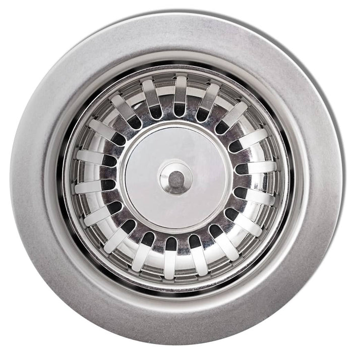 Lavello cucina vasca singola rotonda 50,5 cm granito beige 02_0002349