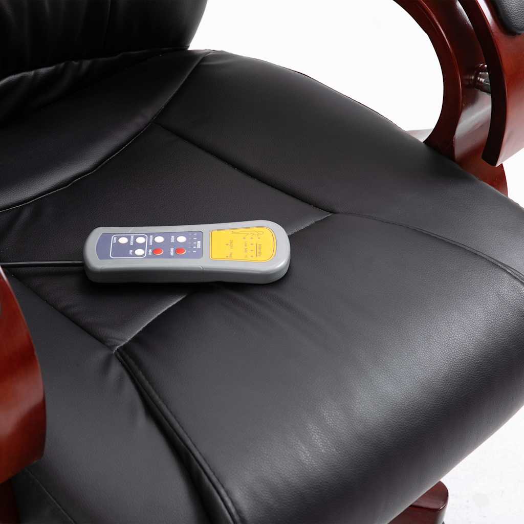 Sedia da Ufficio Nera in Similpelle 20230