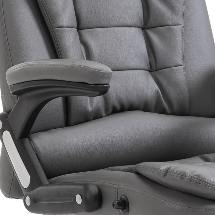 Sedia da Ufficio Antracite in Similpelle