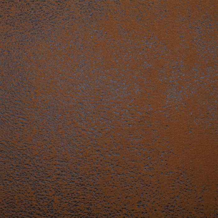 Sdraio con Cuscino Marrone in Pelle Sintetica Scamosciata cod mxl 68613