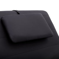 Sdraio Massaggiante con Cuscino Marrone in Similpelle 281286