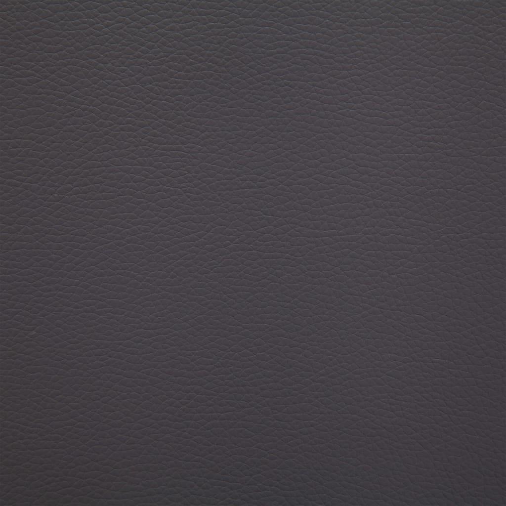 Panca pouf sgabello panca arredo 106 cm grigio sintetico 3002207