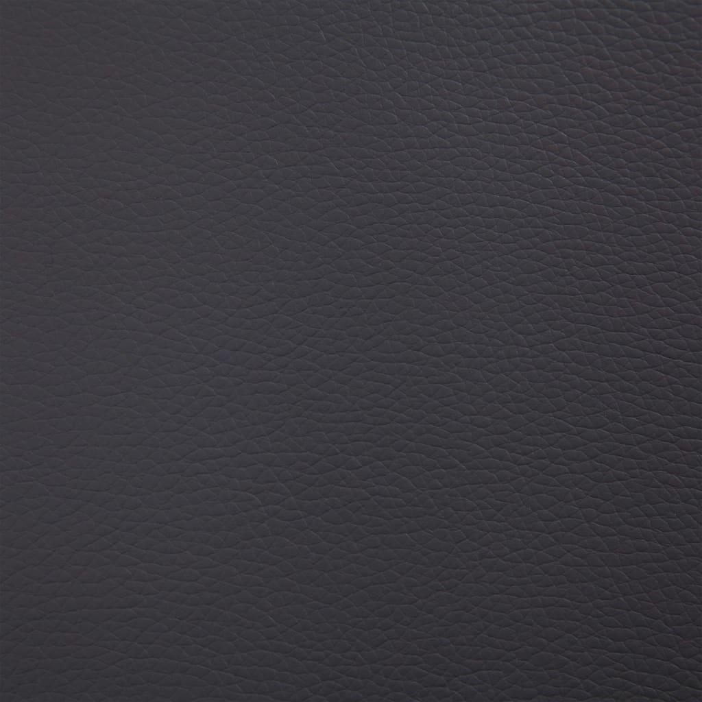 Panca pouf sgabello arredo panca con vano contenitore 115 cm grigio sintetico 3002162