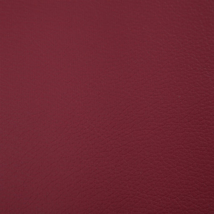 Panca con Vano Portaoggetti 116 cm Rosso Vino in Similpelle