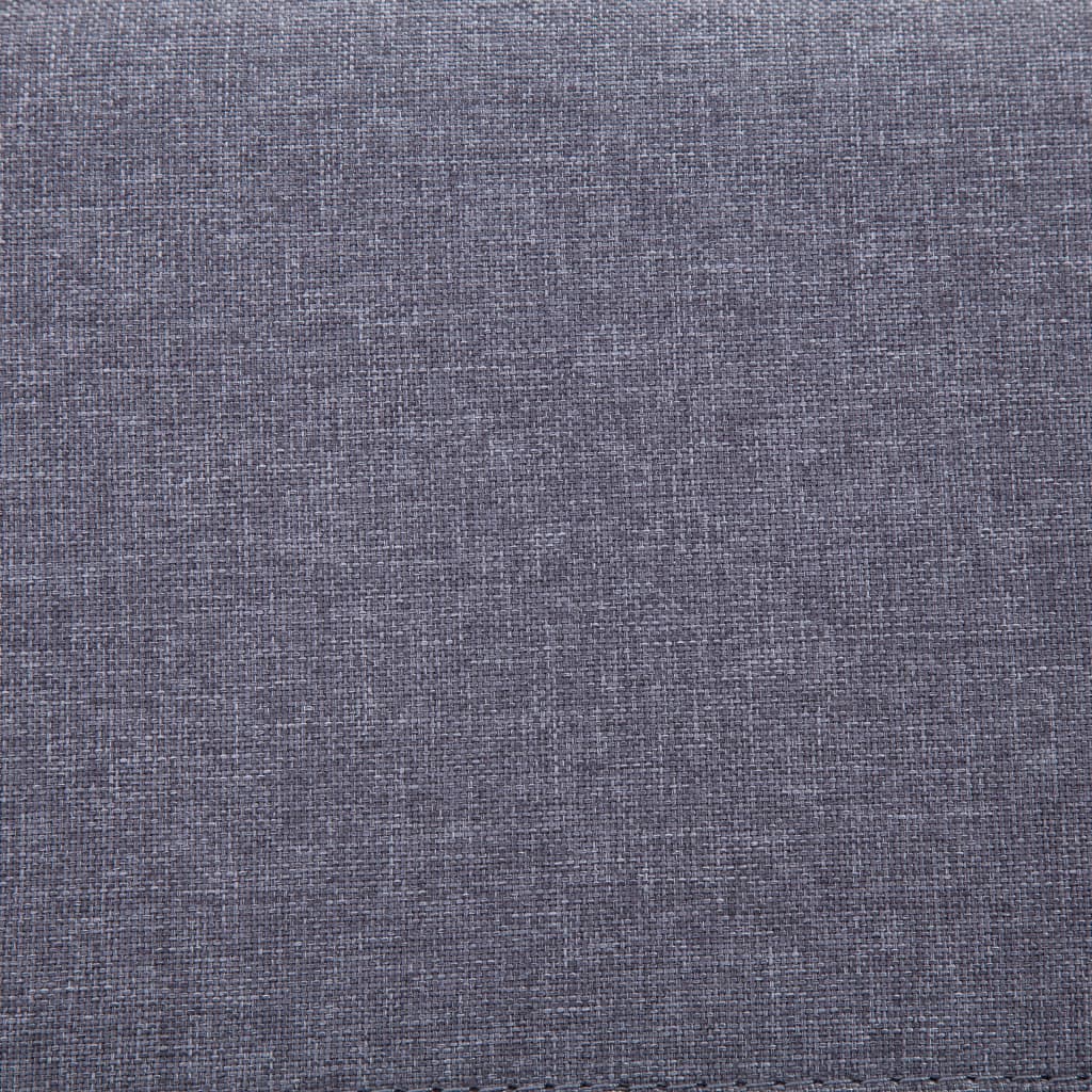 Panca panca con vano portaoggetti 116 cm poliestere grigio chiaro 02_0010878