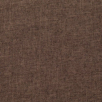 Panca con Vano Portaoggetti 116 cm Marrone in Poliestere cod mxl 61214