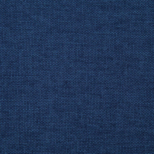Panca pouf sgabello arredo panca con vano contenitore 116 cm blu poliestere 3002070