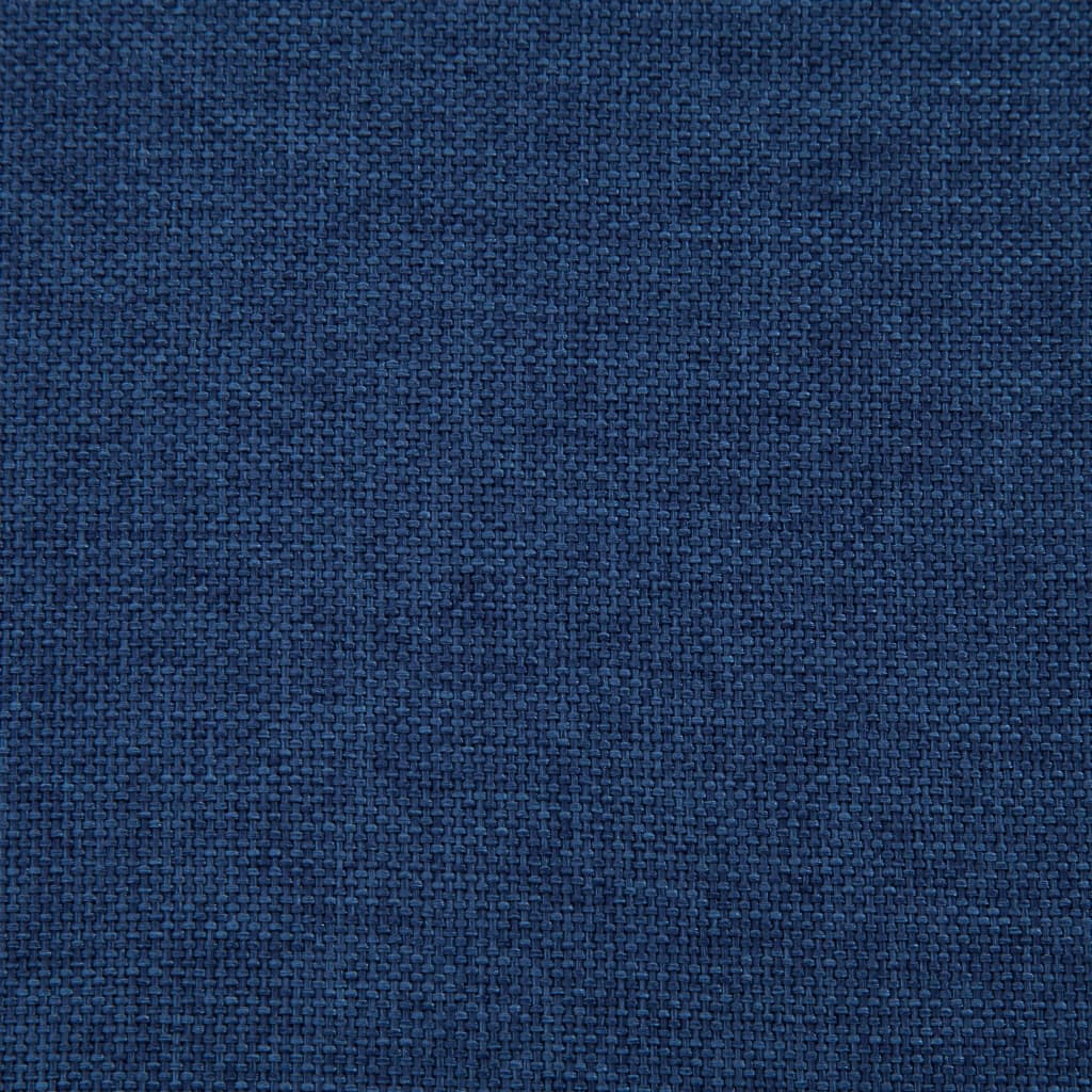 Panca con Vano Portaoggetti 116 cm Blu in Poliestere cod mxl 77428