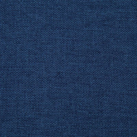 Panca con Vano Portaoggetti 116 cm Blu in Poliestere cod mxl 77428