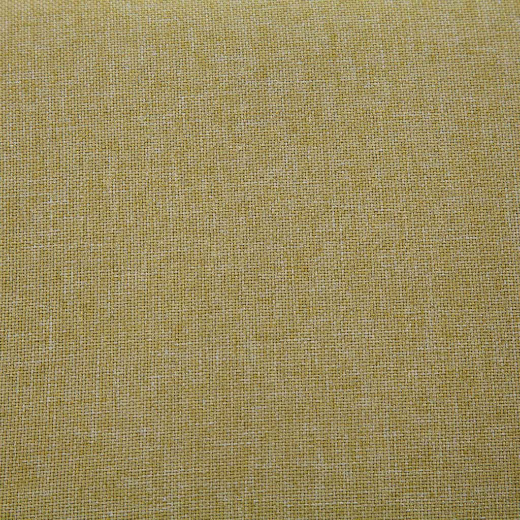 Panca con Vano Portaoggetti 116 cm Verde in Poliestere