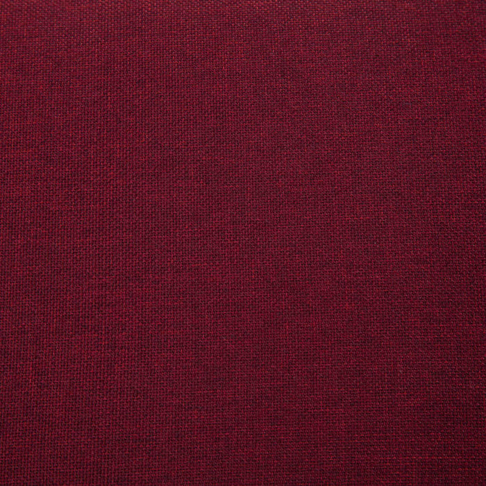 Panca con Vano Portaoggetti 116 cm Rosso Vino in Poliestere