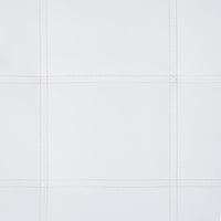 Sdraio Massaggiante con Cuscino Bianca in Similpelle