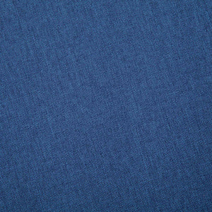 Divano a 2 Posti in Tessuto Blu 281355