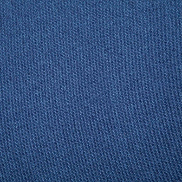 Divano a 3 Posti in Tessuto Blu