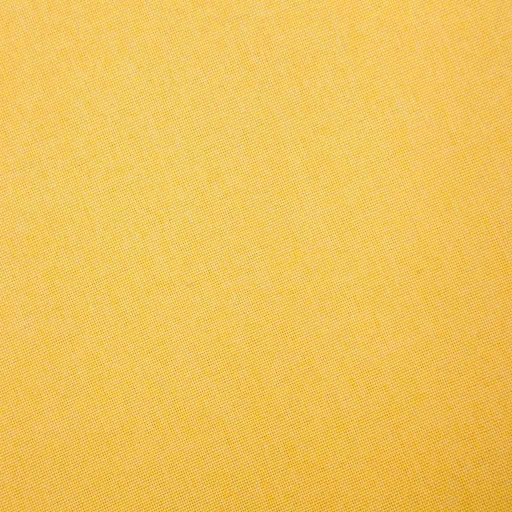 Divano a 3 Posti in Tessuto Giallo 281362