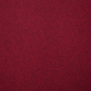 Divano a 2 Posti in Tessuto Rosso Vino 281363
