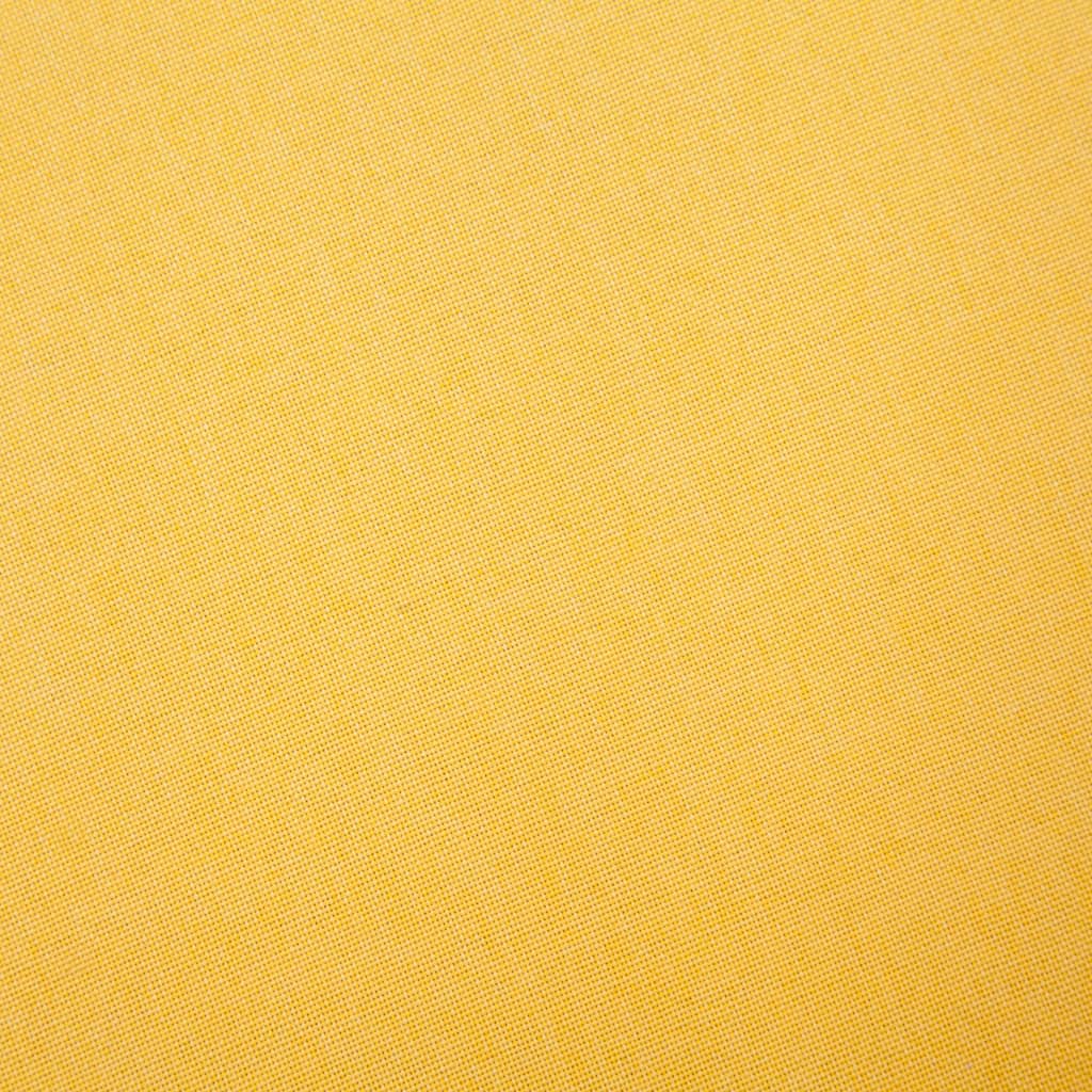 Divano a 2 Posti in Tessuto Giallo 281391