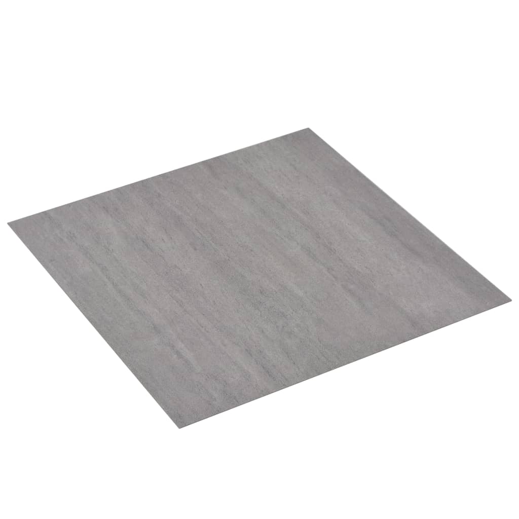 Listoni per Pavimenti Autoadesivi in PVC 5,11 mÂ² Grigio Granito cod mxl 51211