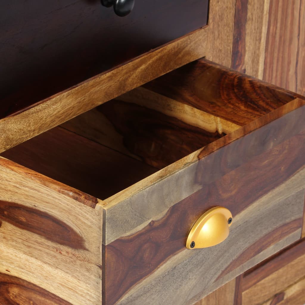 Credenza 95x48x150 cm in Legno Massello di Acacia 248092