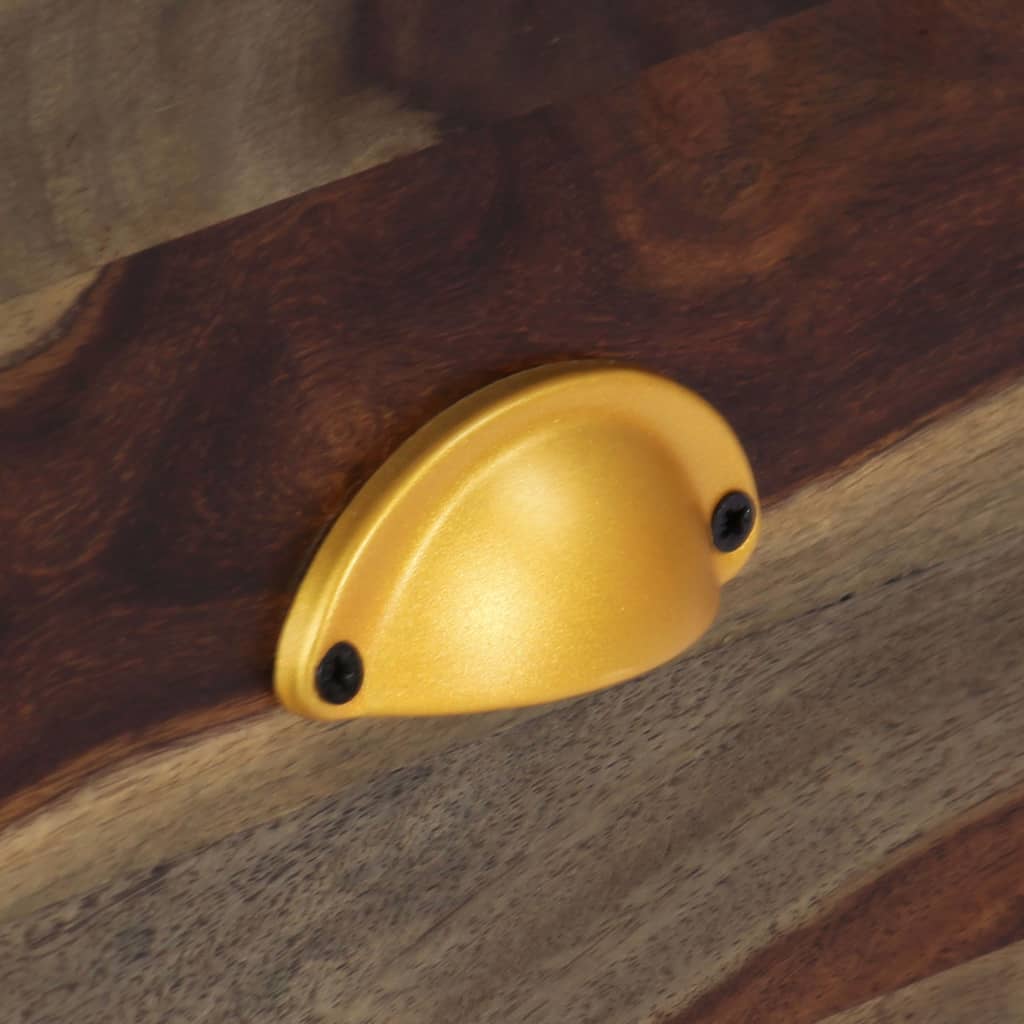 Credenza 95x48x150 cm in Legno Massello di Acacia 248092