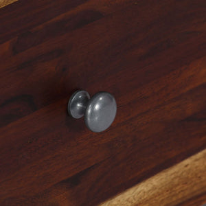 Credenza 95x48x150 cm in Legno Massello di Acacia 248092