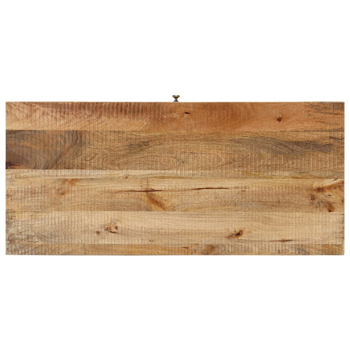 Tavolino da CaffÃ¨ 110x50x40 cm in Legno Massello di Mango cod mxl 57139