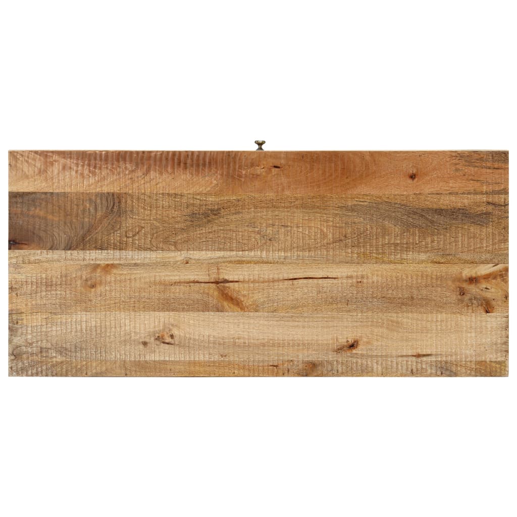 Tavolino da Salotto 110x50x40 cm in Legno Massello di Mango 248096