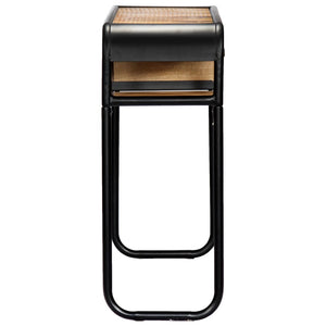 Tavolo Consolle 118x30x75 cm in Legno Massello di Mango 248102