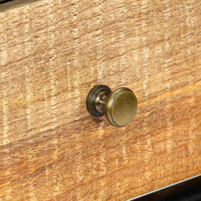 Tavolo Consolle 118x30x75 cm in Legno Massello di Mango 248102