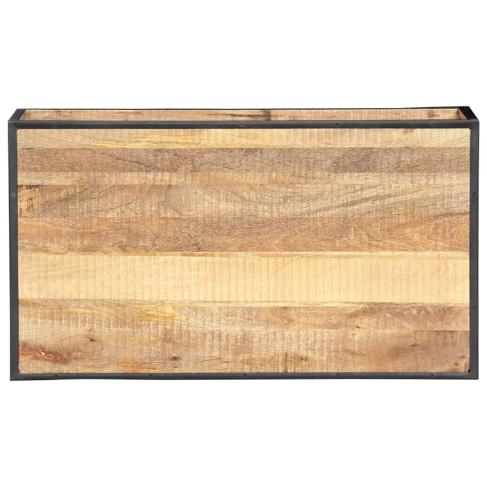 Tavolino da Salotto-Tavolino da soggiorno-Tavolo 90x50x40 cm in Legno Massello di Recupero