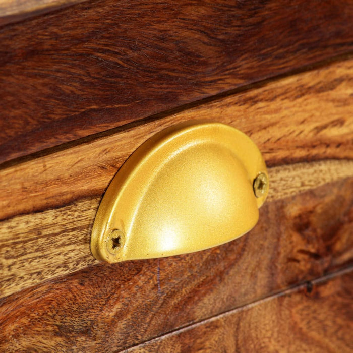 Scarpiera 140x35x90 cm in Legno Massello di Acacia 248107