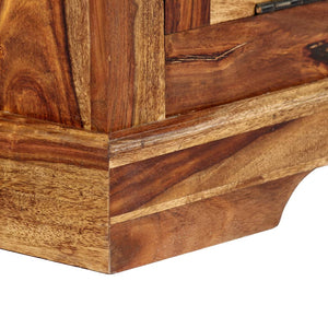 Scarpiera 140x35x90 cm in Legno Massello di Acacia 248107